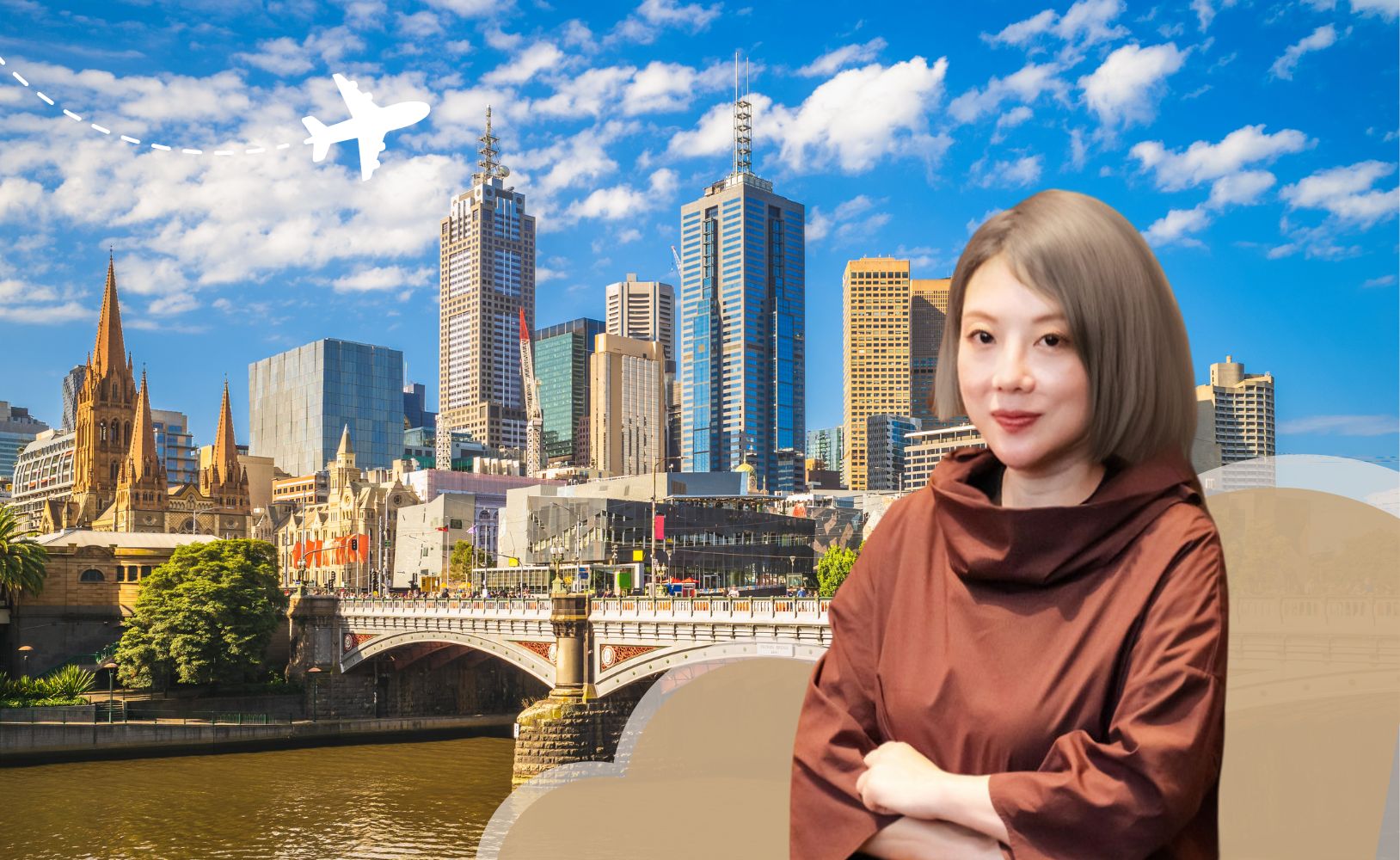 Alumni World Map - Maggie Yau, Melbourne, Australia, CUHK business school Alumni, Alibaba, 阿里巴巴-邱洁韵