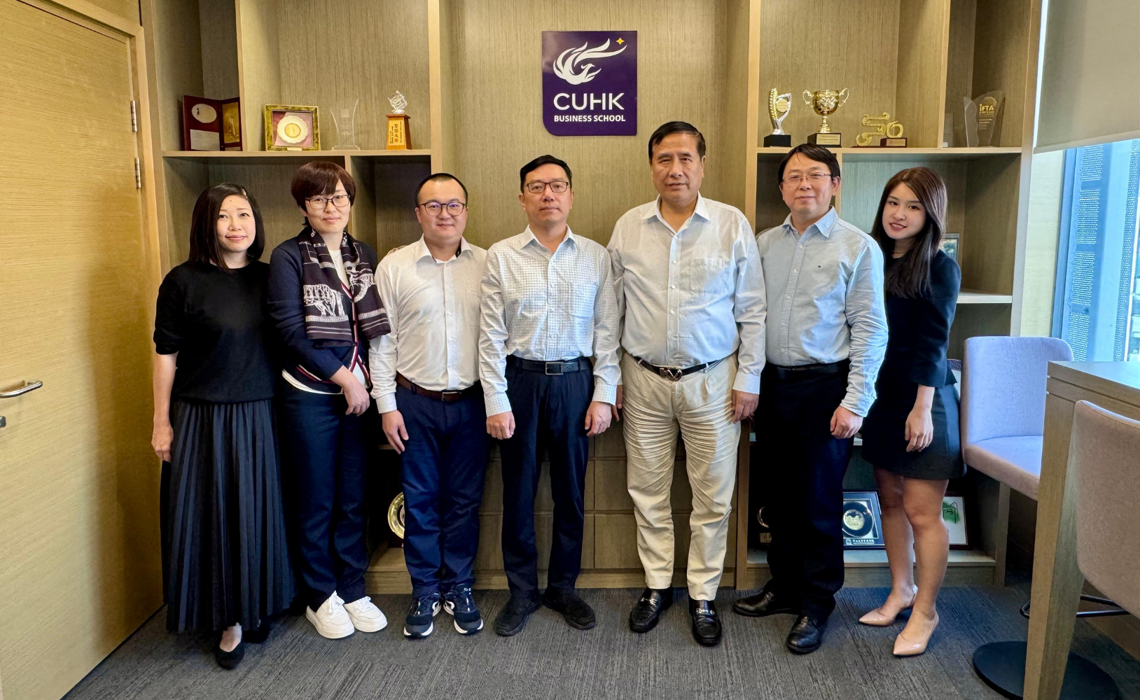 CUHK Business School hosts exchange with Antai College of Economics & Management of Shanghai Jiao Tong University