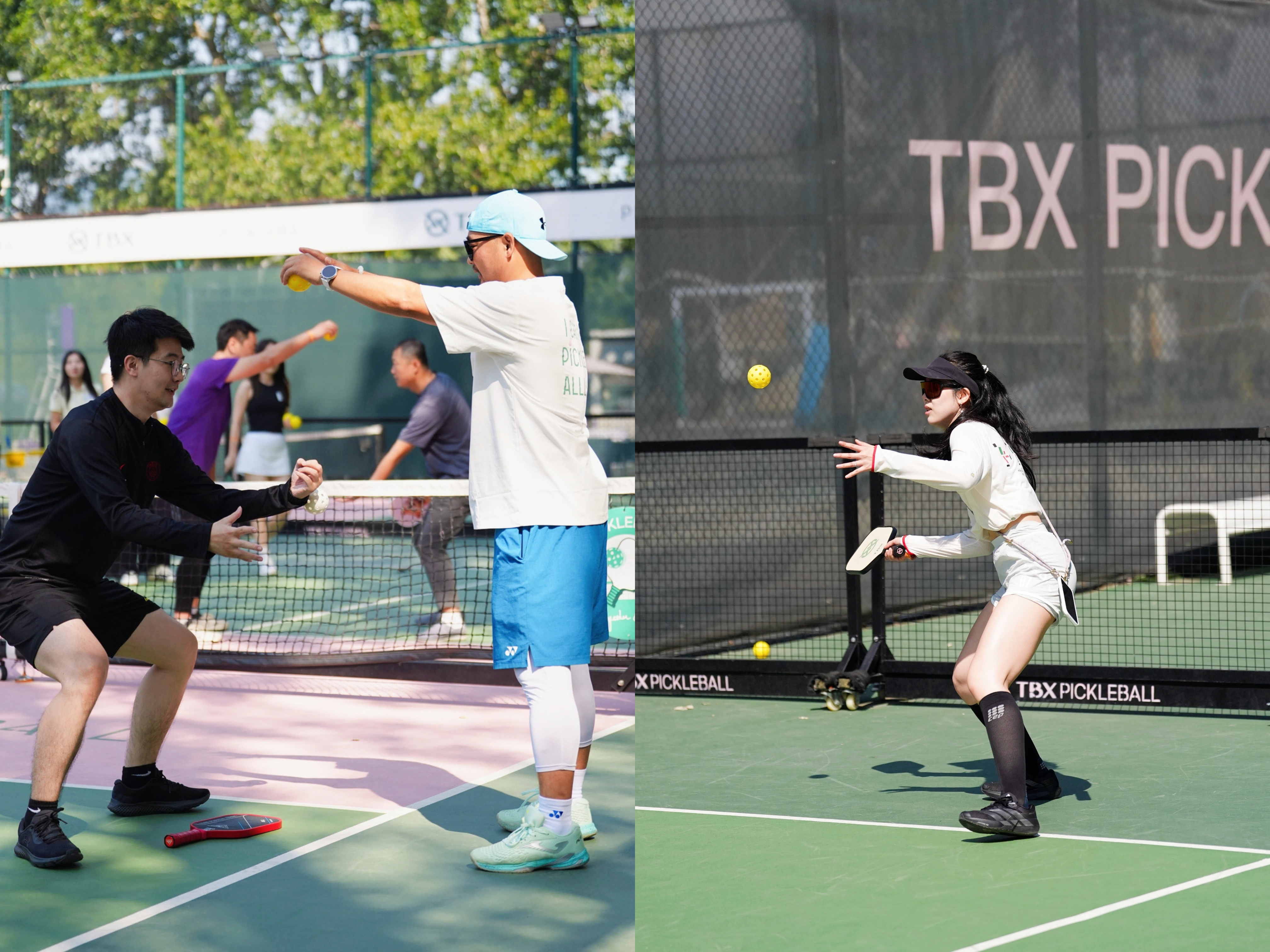CUHK Business School, Business School alumni reconnect in Beijing, pickleball, 香港中文大學商學院, 中大商學院校友歡聚北京, 匹克球, 香港中文大学商学院, 中大商学院校友欢聚北京