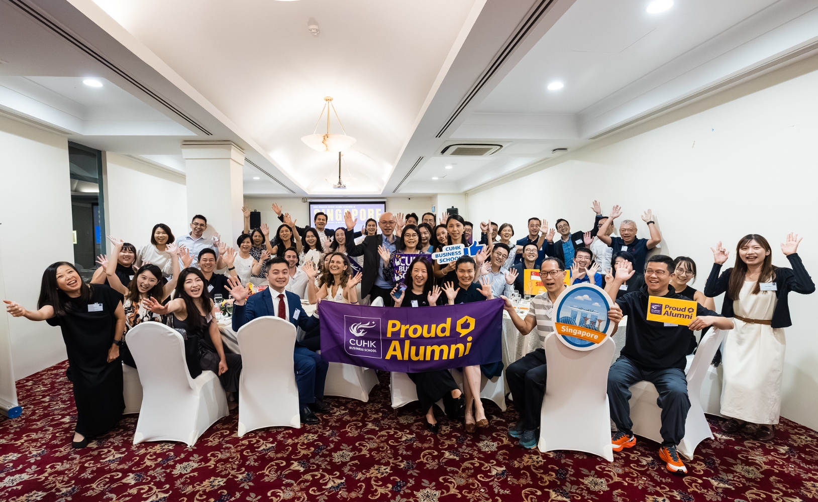CUHK Business School Alumni gathering, Singapore, 港中文商学院校友聚会, 新加坡, 中文商學院校友聚會, 新加坡