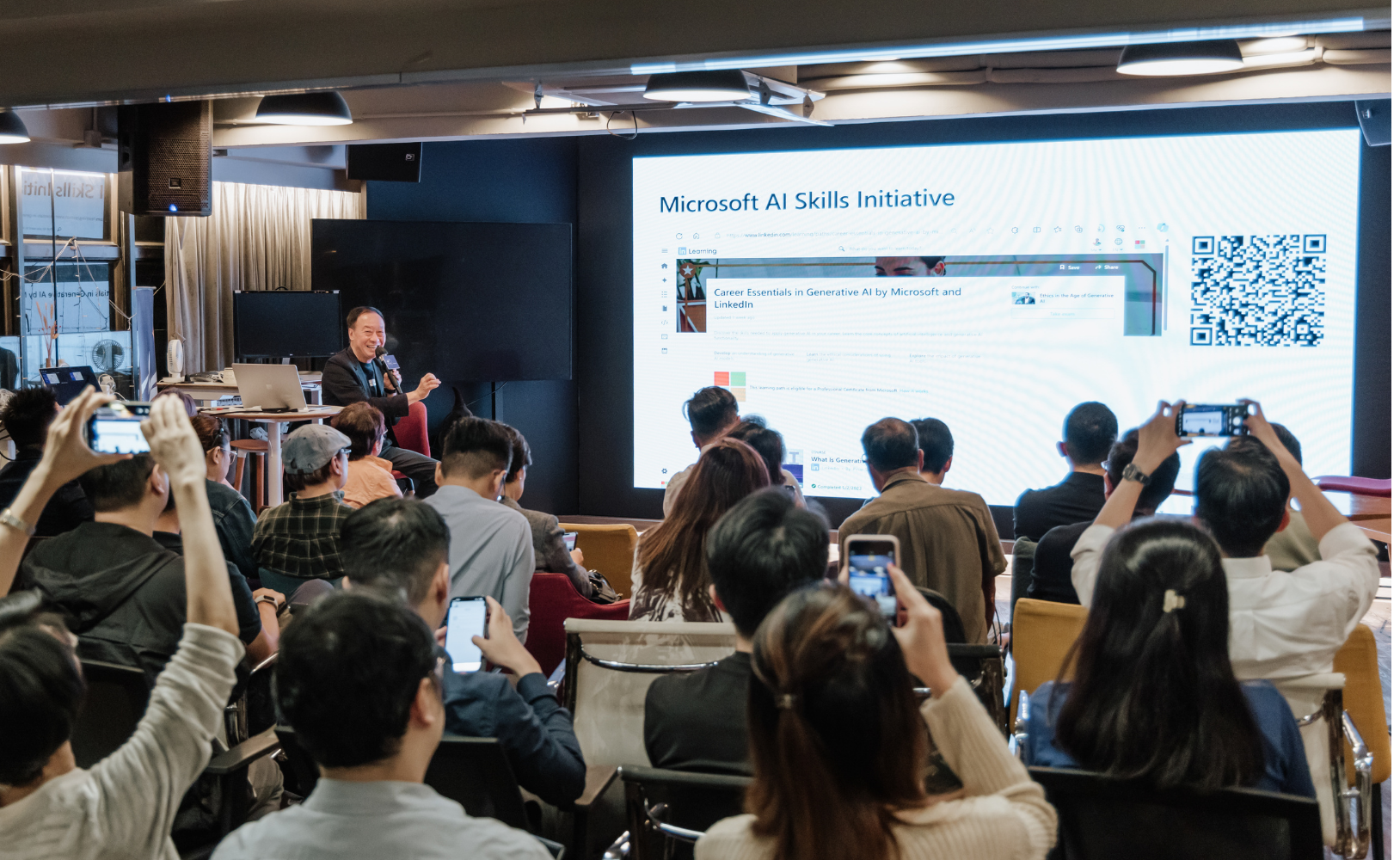 The Chinese University of Hong Kong, CUHK, CUHK Business School Alumni, Microsoft AI Copliot, Alumni Workshop, Fred Sheu, 香港中文大學, 中大, 中大商學院校友, 微軟AI 工具的工作應用, 校友工作坊, 許遵發, 香港中文大学, 中大, 中大商学院校友, 微软AI 工具的工作应用, AI校友工作坊, 许遵发, AI alumni workshop